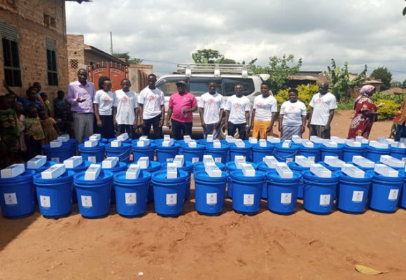Kakumiro, Kyabasana Village Lifewater Distribution - Ready for distribution
