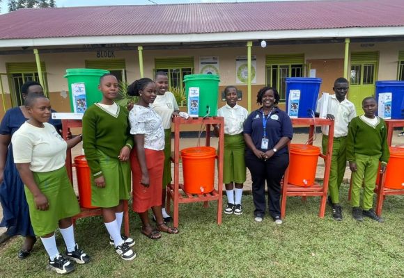 Lifewater Distribution in Kyaka II Refugee Settlement - School recipients